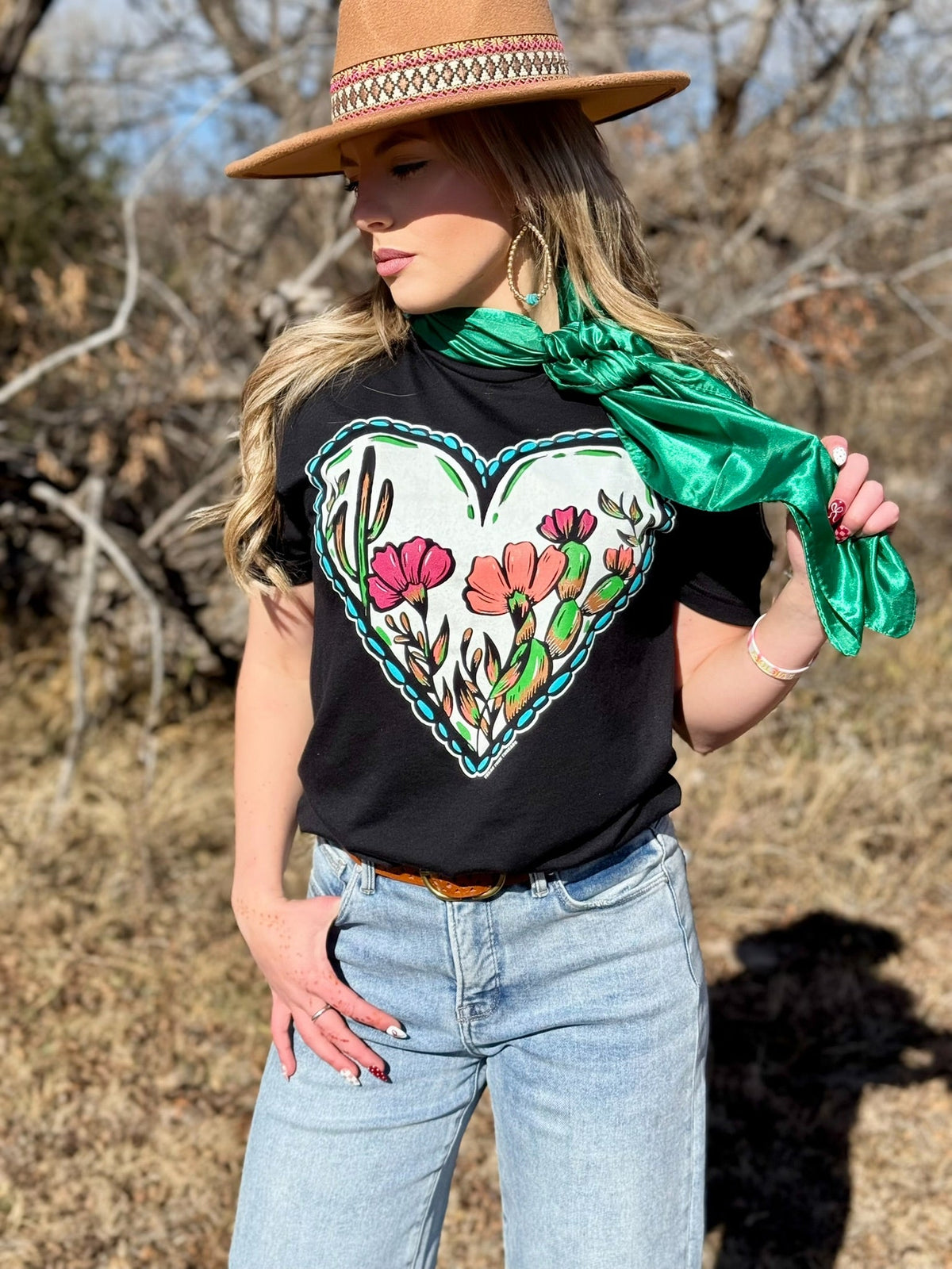Lauren's Western Heart Tee